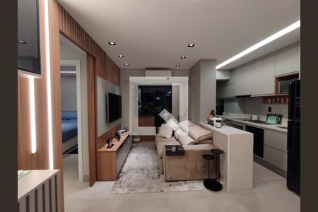 Sala  de apartamento à venda com 2 quartos, 48m² em Ipiranga, São Paulo