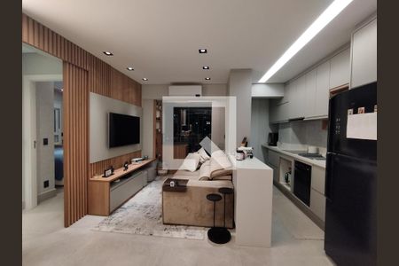 Sala  de apartamento à venda com 2 quartos, 48m² em Ipiranga, São Paulo