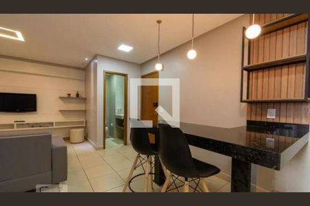 Sala de apartamento para alugar com 3 quartos, 80m² em Setor Bueno, Goiânia