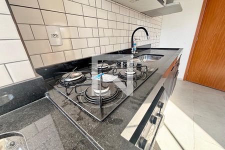 Cozinha de apartamento para alugar com 2 quartos, 35m² em Lageado, Ferraz de Vasconcelos