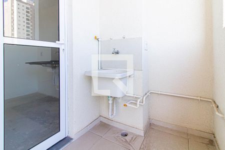 Varanda / Área de Serviço de apartamento à venda com 2 quartos, 42m² em Barra Funda, São Paulo