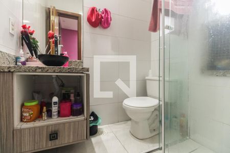 Banheiro Suíte 1 de casa de condomínio à venda com 2 quartos, 60m² em Vila Centenario, São Paulo
