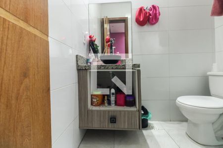 Banheiro Suíte 1 de casa de condomínio à venda com 2 quartos, 60m² em Vila Centenario, São Paulo