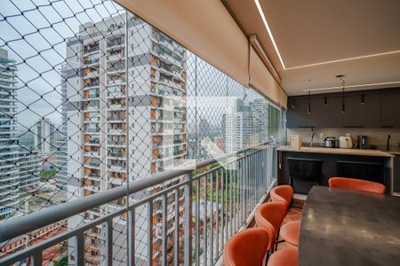 Varanda de apartamento à venda com 4 quartos, 154m² em Butantã, São Paulo