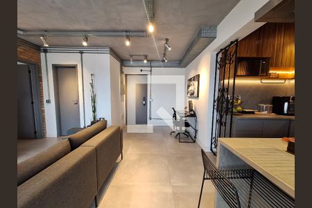 Sala  de apartamento à venda com 2 quartos, 62m² em Vila Apiai, Santo André