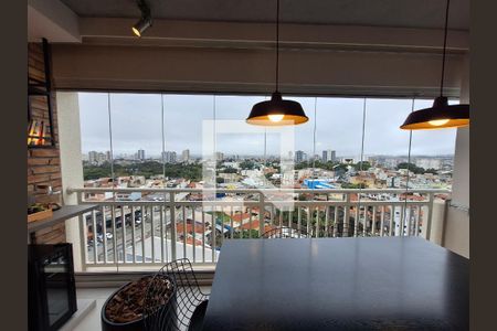 Varanda de apartamento à venda com 2 quartos, 62m² em Vila Apiai, Santo André