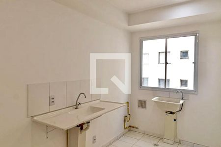 Cozinha e Área de Serviço de apartamento para alugar com 2 quartos, 44m² em Jardim Helian, São Paulo