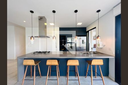 Cozinha de casa de condomínio à venda com 3 quartos, 308m² em Centro Empresarial Tamboré, Santana de Parnaíba