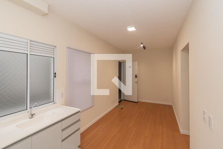 Sala/Cozinha e Área de Serviço de apartamento à venda com 2 quartos, 40m² em Jardim dos Ipes, Sumaré