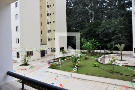 Detalhe - Varanda da Sala e Sala de Jantar de apartamento para alugar com 3 quartos, 74m² em Moinho Velho, São Paulo