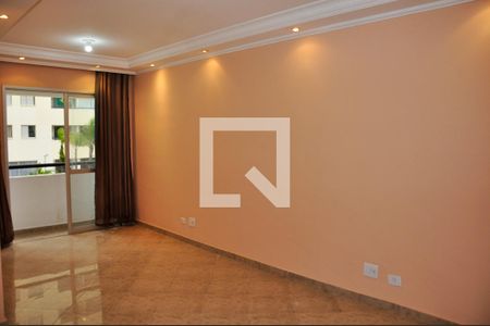 Detalhe - Sala e Sala de Jantar de apartamento para alugar com 3 quartos, 74m² em Moinho Velho, São Paulo