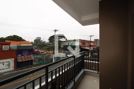 Sala / Cozinha - Varanda de apartamento para alugar com 2 quartos, 65m² em Parada Xv de Novembro, São Paulo