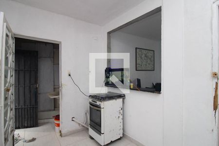 Cozinha e Área de Serviço de casa para alugar com 1 quarto, 22m² em Jardim Guayana, Taboão da Serra