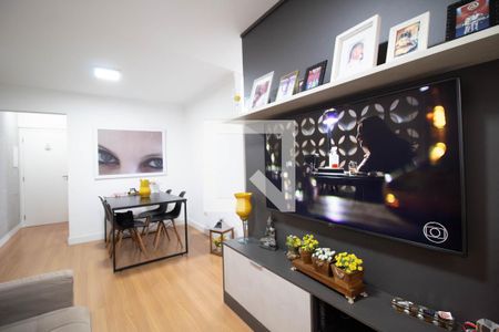 Sala de apartamento para alugar com 1 quarto, 60m² em Torres Tibagy, Guarulhos