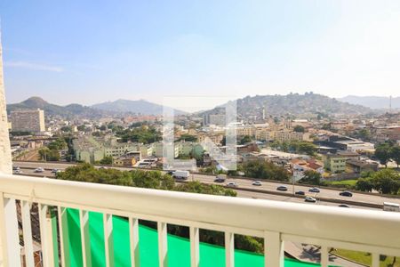 Varanda da Sala de apartamento à venda com 3 quartos, 60m² em Engenho de Dentro, Rio de Janeiro