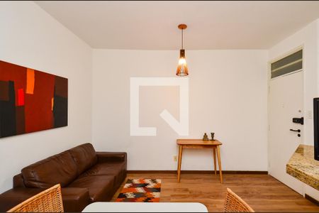 Sala Ambientes de apartamento para alugar com 1 quarto, 42m² em Sion, Belo Horizonte