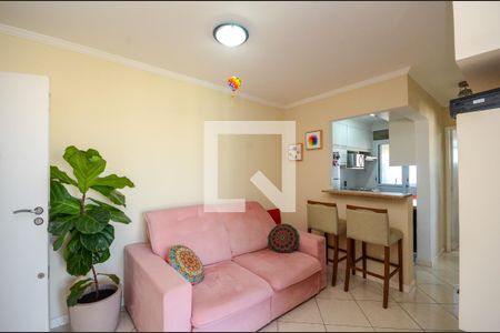 Sala de apartamento à venda com 2 quartos, 52m² em Parque Maria Domitila, São Paulo