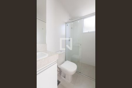 Banheiro suite 1 de apartamento para alugar com 2 quartos, 62m² em Sion, Belo Horizonte