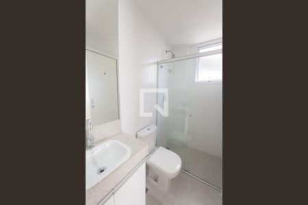 Banheiro suite 1 de apartamento para alugar com 2 quartos, 62m² em Sion, Belo Horizonte