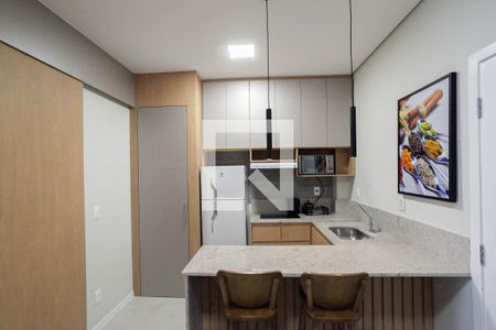 Cozinha de apartamento para alugar com 1 quarto, 38m² em Paquetá, Belo Horizonte