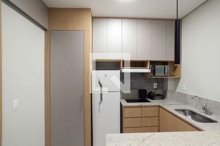 Cozinha de apartamento para alugar com 1 quarto, 38m² em Paquetá, Belo Horizonte