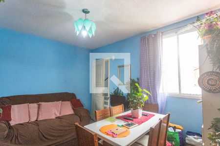 Sala  de apartamento à venda com 2 quartos, 48m² em Jardim Apura, Diadema