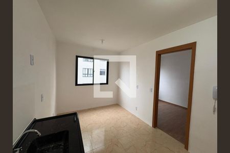 Sala/cozinha de apartamento para alugar com 1 quarto, 26m² em Jabaquara, São Paulo