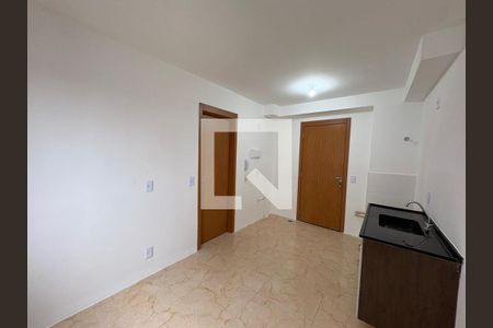 Sala/cozinha de apartamento para alugar com 1 quarto, 26m² em Jabaquara, São Paulo
