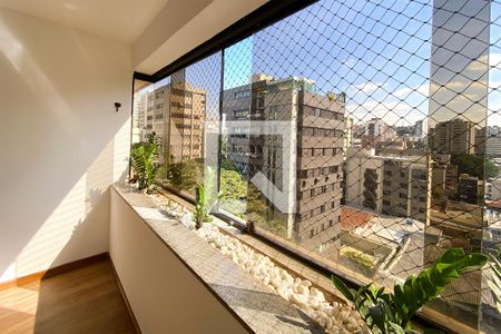 Varanda da Sala de apartamento à venda com 4 quartos, 280m² em Sion, Belo Horizonte