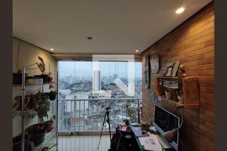 Varanda da Sala de apartamento para alugar com 2 quartos, 64m² em Ipiranga, São Paulo