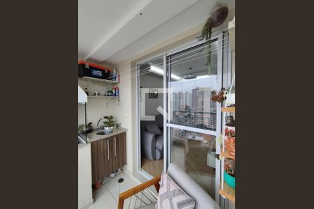 Varanda gourmet de apartamento à venda com 3 quartos, 69m² em Vila Gumercindo, São Paulo