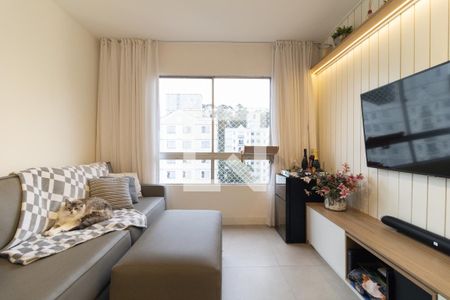 Sala de apartamento para alugar com 2 quartos, 62m² em Jardim Santa Emilia, São Paulo