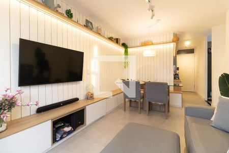 Sala de apartamento para alugar com 2 quartos, 62m² em Jardim Santa Emilia, São Paulo