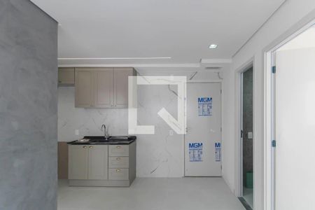Sala/Cozinha de apartamento para alugar com 2 quartos, 32m² em Quinta da Paineira, São Paulo