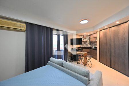 Sala/Quarto de kitnet/studio para alugar com 1 quarto, 29m² em Vila Clementino, São Paulo