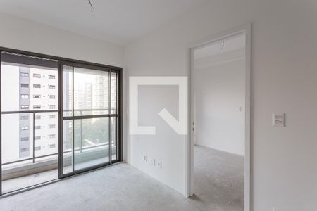 Sala/Cozinha de apartamento para alugar com 1 quarto, 32m² em Indianópolis, São Paulo
