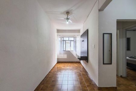 Sala  de apartamento para alugar com 1 quarto, 48m² em Guilhermina, Praia Grande