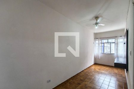 Sala de apartamento para alugar com 1 quarto, 48m² em Guilhermina, Praia Grande
