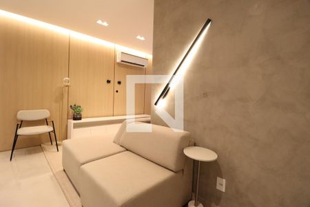 Sala de apartamento para alugar com 2 quartos, 72m² em Cazeca, Uberlândia