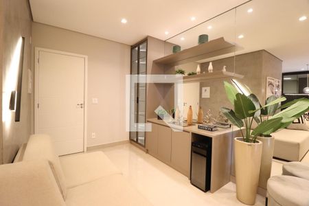 Sala de apartamento para alugar com 2 quartos, 72m² em Cazeca, Uberlândia