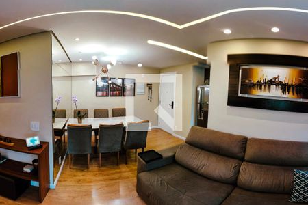 sala  de apartamento à venda com 2 quartos, 76m² em Vila Andrade, São Paulo