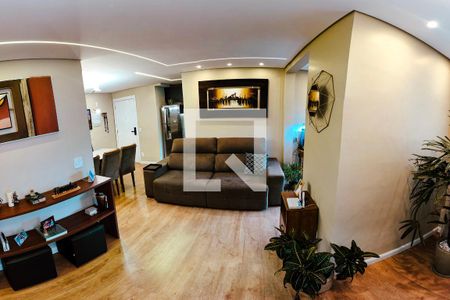 sala  de apartamento à venda com 2 quartos, 76m² em Vila Andrade, São Paulo