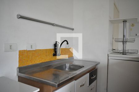 Sala/Cozinha de apartamento para alugar com 1 quarto, 32m² em Mirandópolis, São Paulo
