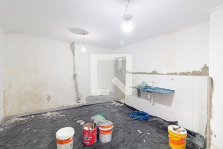 Sala/Cozinha de casa para alugar com 1 quarto, 40m² em Jardim Nossa Senhora do Carmo, São Paulo