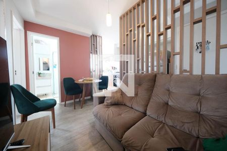 Sala/Cozinha de apartamento à venda com 2 quartos, 40m² em Vila Nhocuné, São Paulo