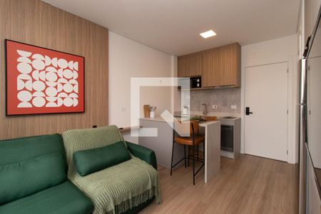 Studio de kitnet/studio para alugar com 1 quarto, 34m² em Batel, Curitiba