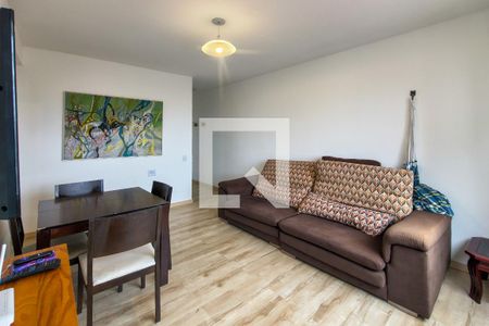 Sala de apartamento para alugar com 2 quartos, 70m² em Solemar, Praia Grande
