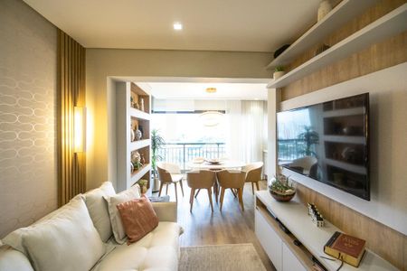 Sala de apartamento para alugar com 2 quartos, 67m² em Vila Zilda, São Paulo