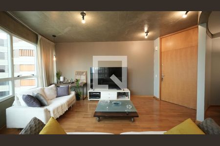Sala de apartamento à venda com 3 quartos, 110m² em Jardim, Santo André