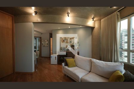 Sala de apartamento à venda com 3 quartos, 110m² em Jardim, Santo André